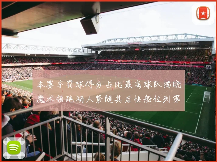 本赛季罚球得分占比最高球队揭晓魔术领跑湖人紧随其后快船位列第四