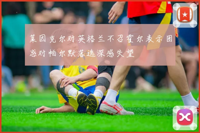 莱因克尔对英格兰不召霍尔表示困惑对帕尔默落选深感失望